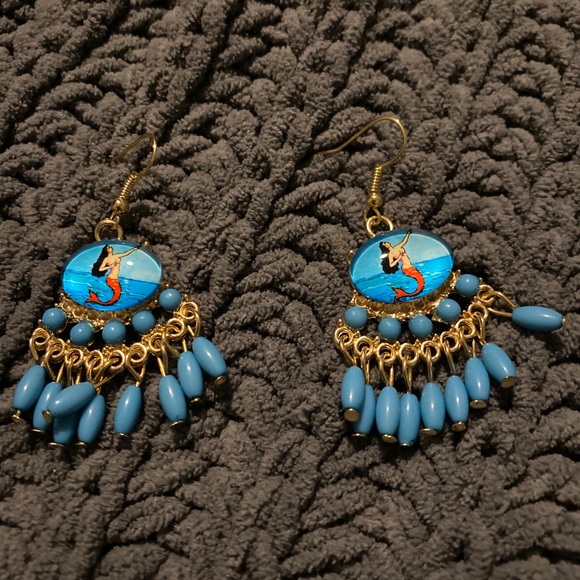 Loteria La Sirena Earrings - Picture 1 of 1